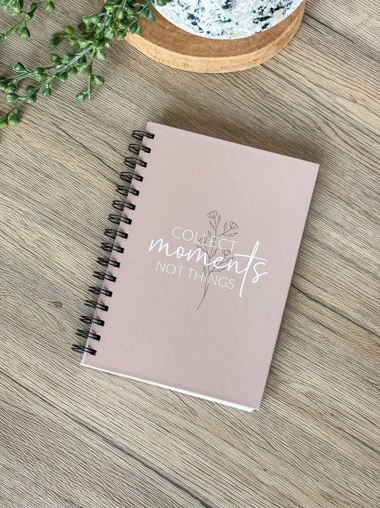 LAST ONE! Collect Moments Not Things Journal