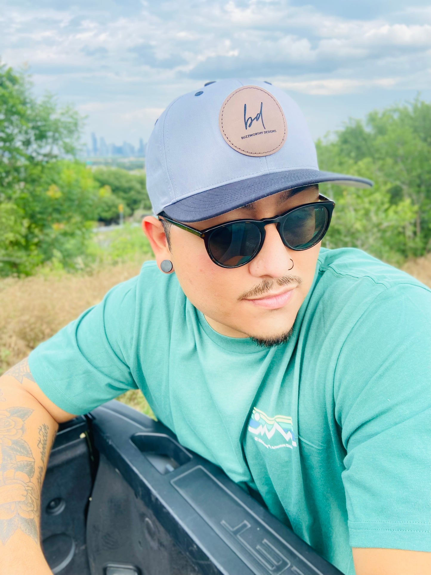 Buzzworthy D Alternative Logo Hat