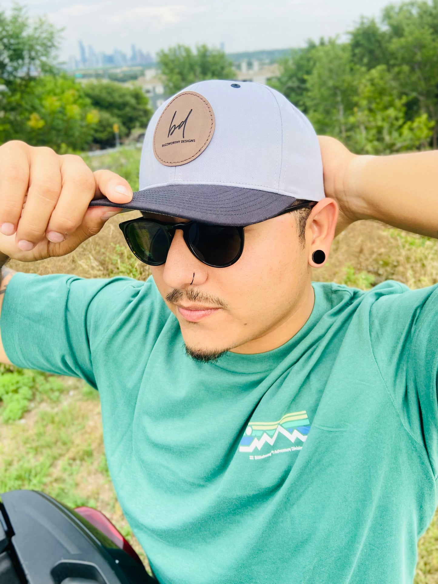 Buzzworthy D Alternative Logo Hat