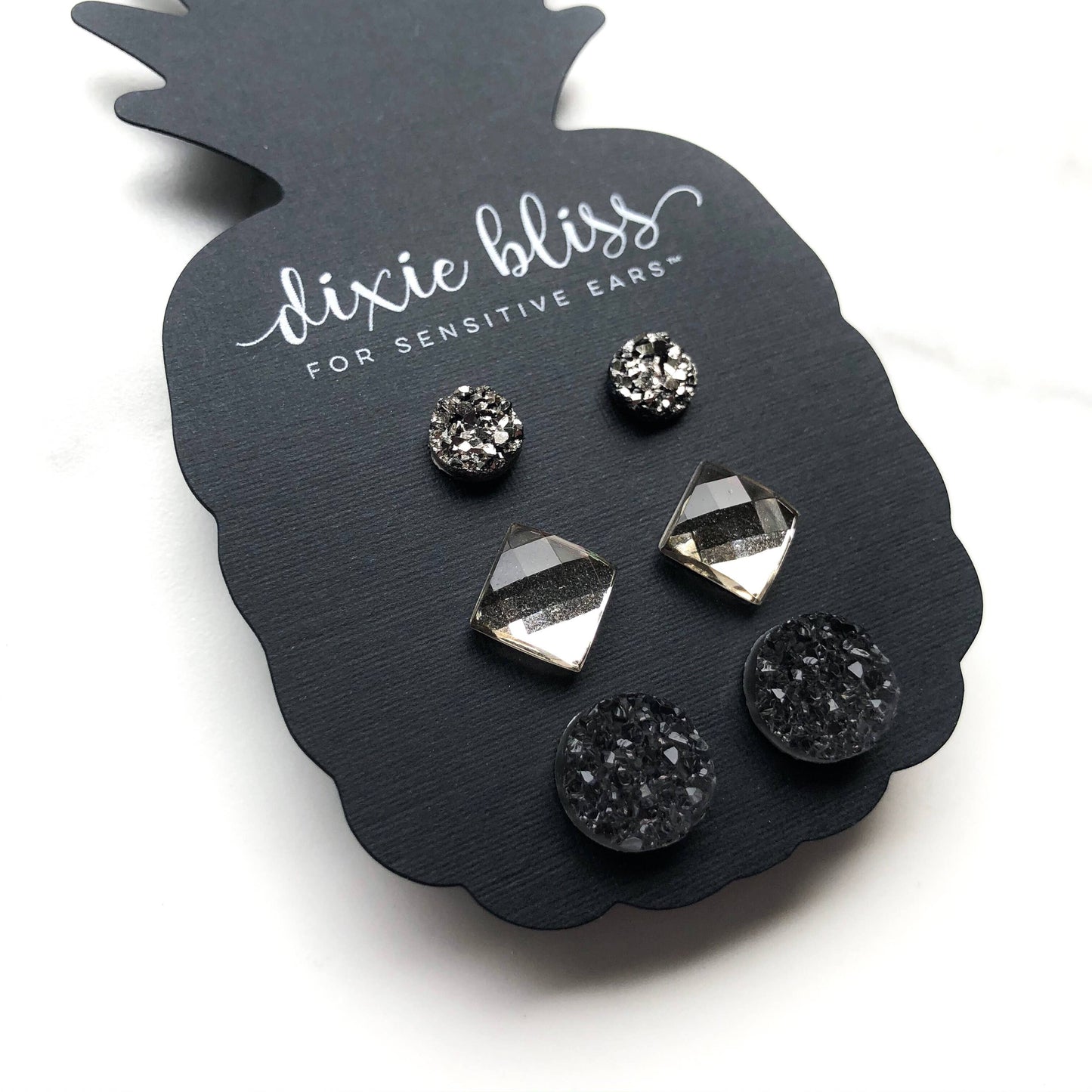 Maeve Druzy Earring Set