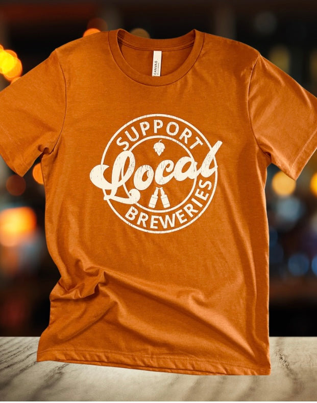 Support your Local Breweries Tee