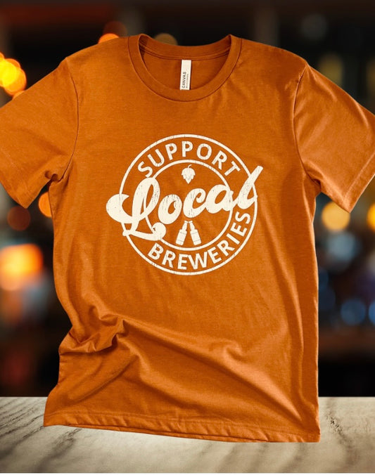 Support your Local Breweries Tee