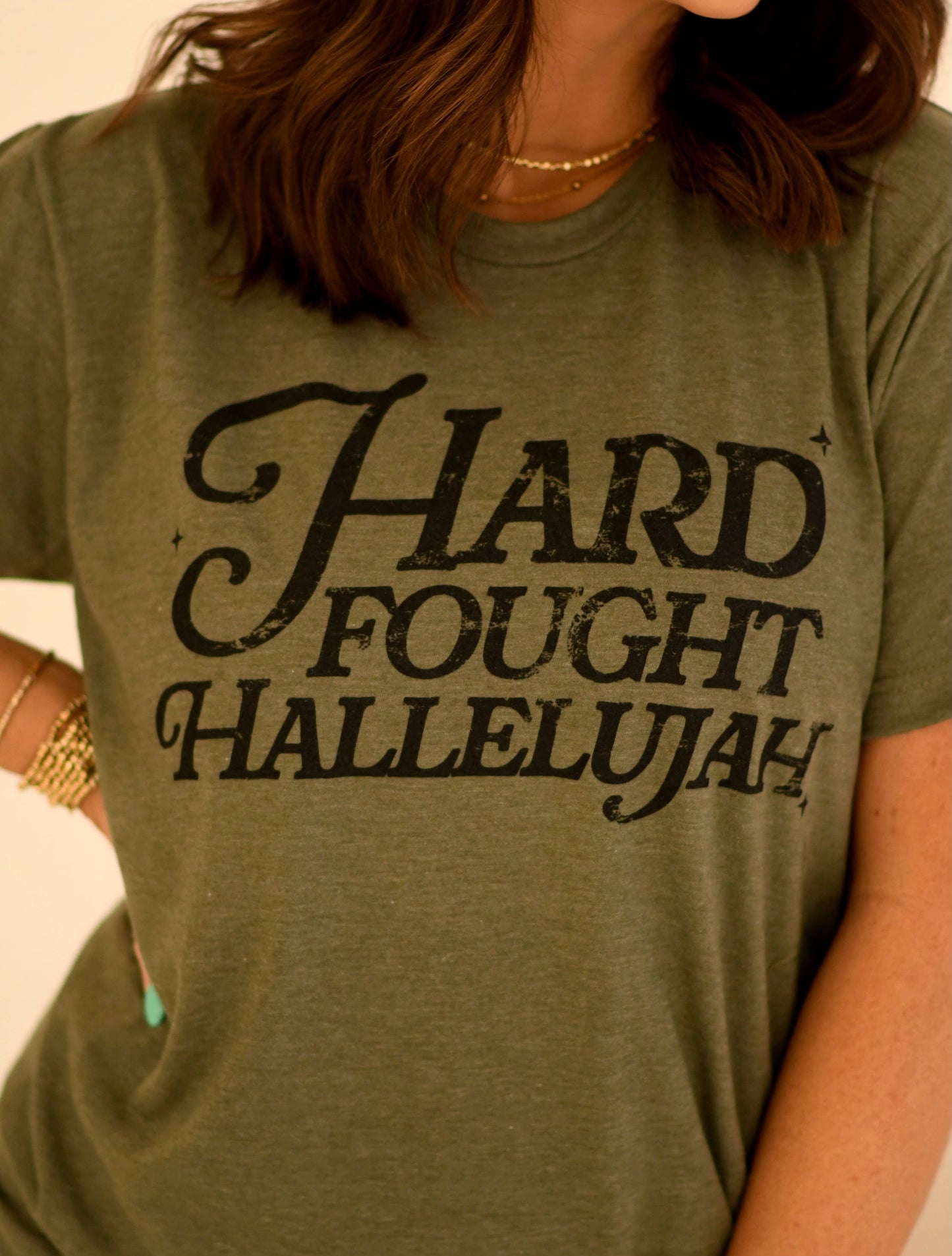 Hard Fought Hallelujah Tee