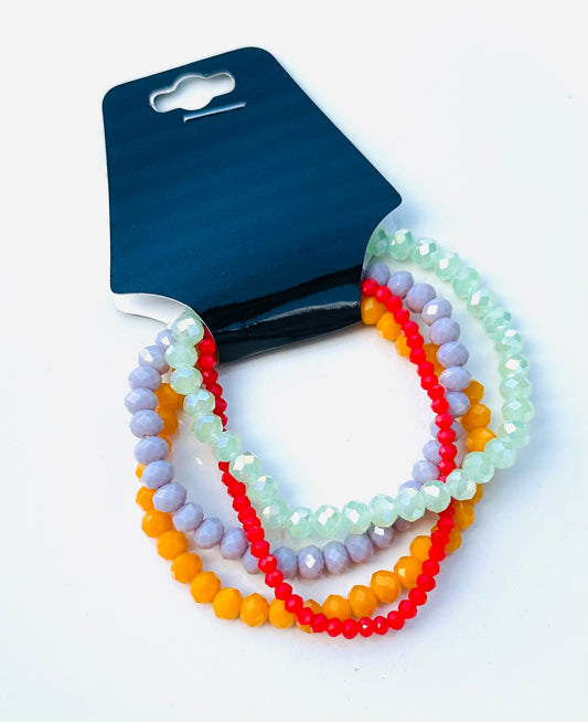 Summer Fun Mix Stackable Stretch Bracelets