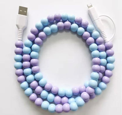 Beaded Cell Phone Charger