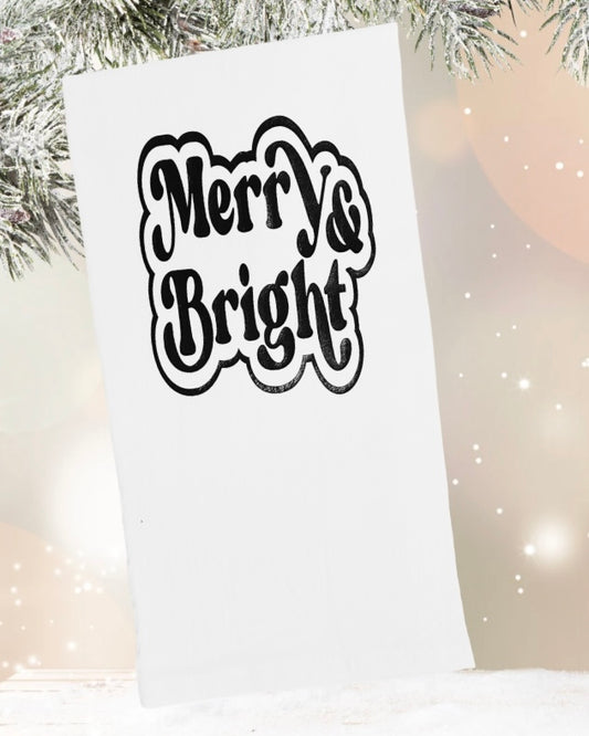 Merry & Bright Kitchen Towel