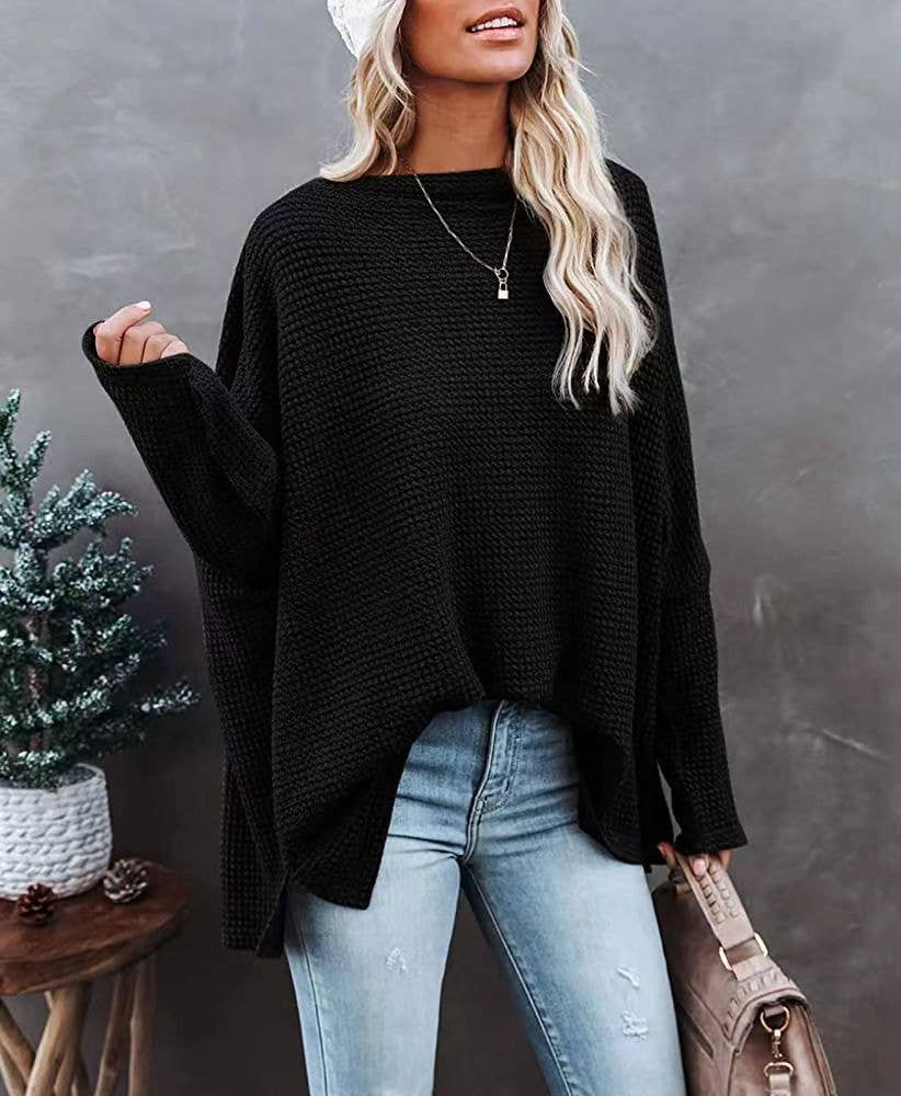 Brooklyn Batwing Sleeve Knit Top