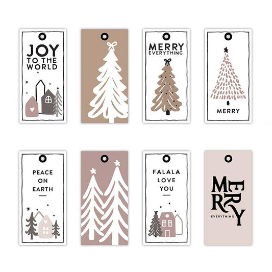 Christmas Village Gift Tag Set