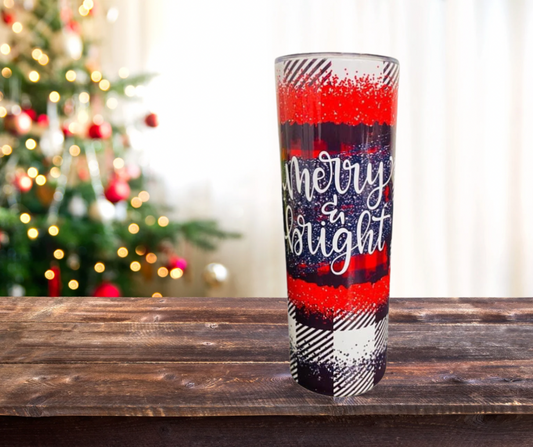 Merry & Bright Stainless Steel Tumbler